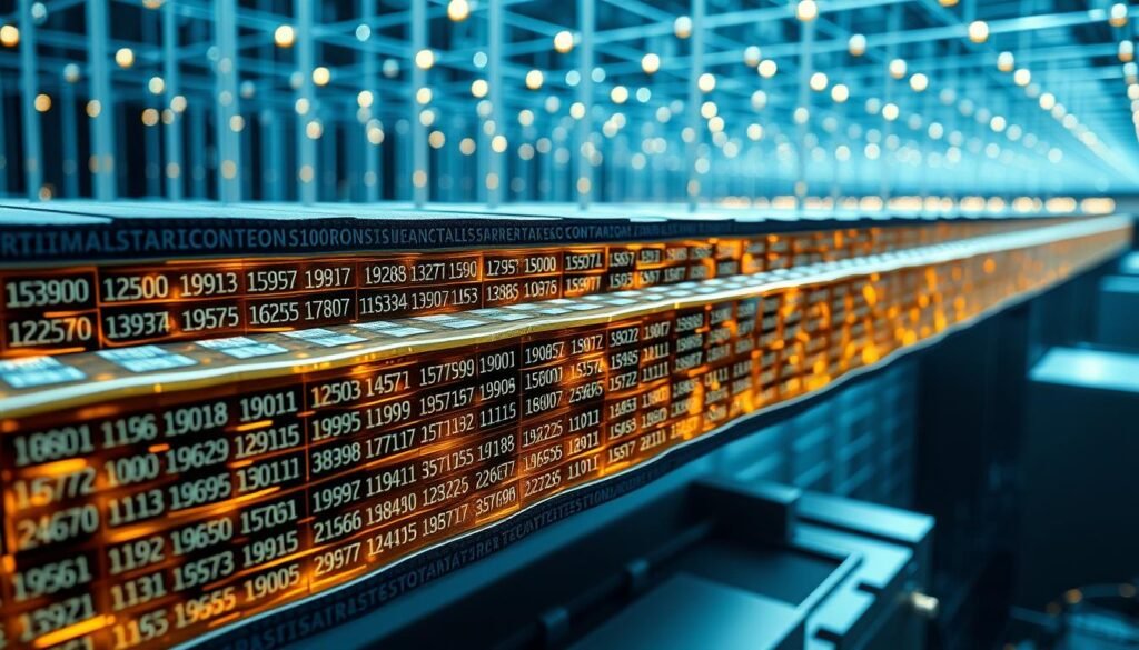 A detailed cross-section view of a blockchain ledger, rendered in a clean, technical style. The foreground showcases the individual data blocks, each with a unique timestamp and hash value, interconnected in a secure chain. The middle ground depicts the consensus mechanism, with multiple nodes verifying and validating the transactions. In the background, a grid of nodes and network connections illustrates the decentralized nature of the blockchain infrastructure. The lighting is bright and directional, highlighting the intricate details and emphasizing the precision and robustness of the system. The overall mood is one of clarity, complexity, and technological sophistication.