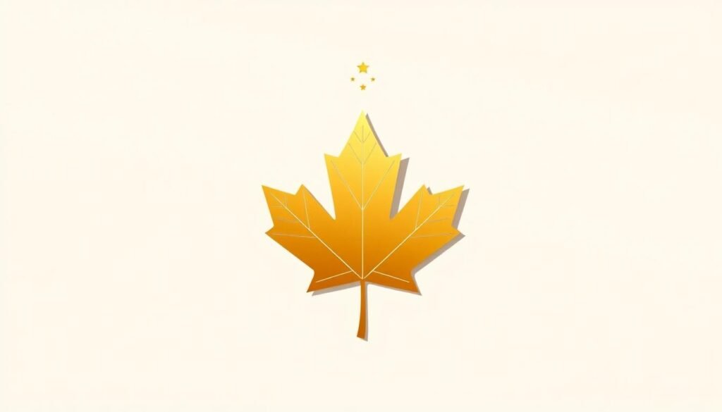 A minimalist, elegant illustration of the "Canada Graduate Scholarships - Master's (CGS M)" program. Set against a soft, neutral background, the focal point is a stylized maple leaf, representing the Canadian origin of the scholarship. The leaf is rendered in a warm, golden hue, with clean lines and a sense of balance. Surrounding the leaf are various geometric shapes and patterns, subtly hinting at the academic and scholarly nature of the program. The overall composition is visually striking, yet maintains a sense of simplicity and refinement, reflecting the prestige and value of the CGS M scholarship.