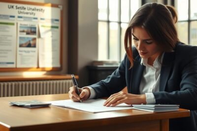 student loan application process UK universities