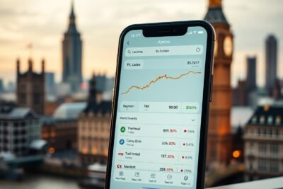 top stock market apps UK beginners